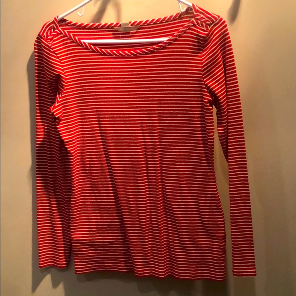 Boat neck banana republic top
